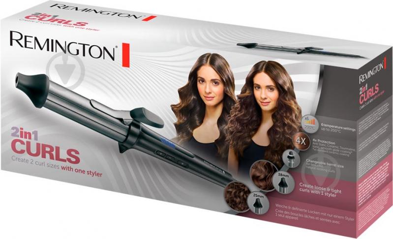 Плойка Remington 2in1 Curls CI67E1 - фото 3