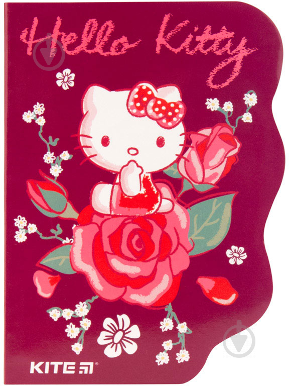 Блокнот А6 60 арк. фігурний Hello Kitty HK19-223 KITE - фото 1