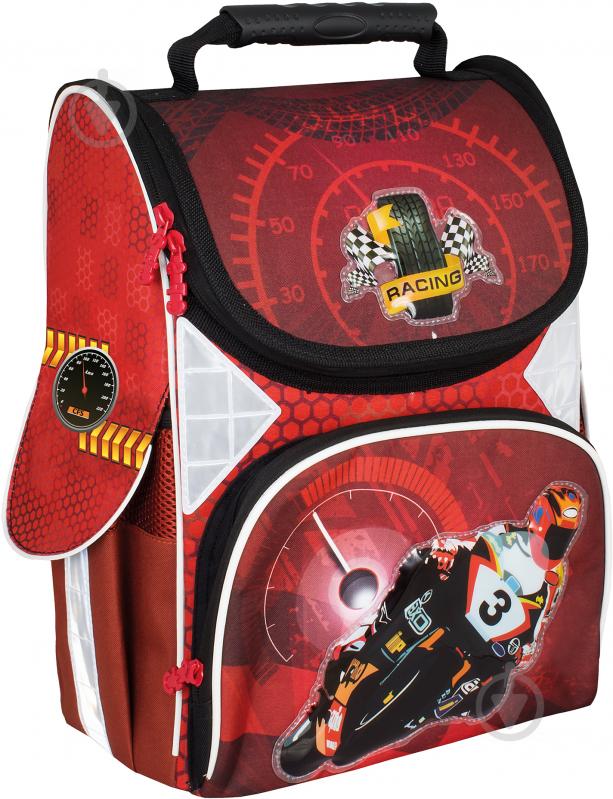 Рюкзак шкільний Cool For School каркасний Moto 701 CF86188 - фото 1