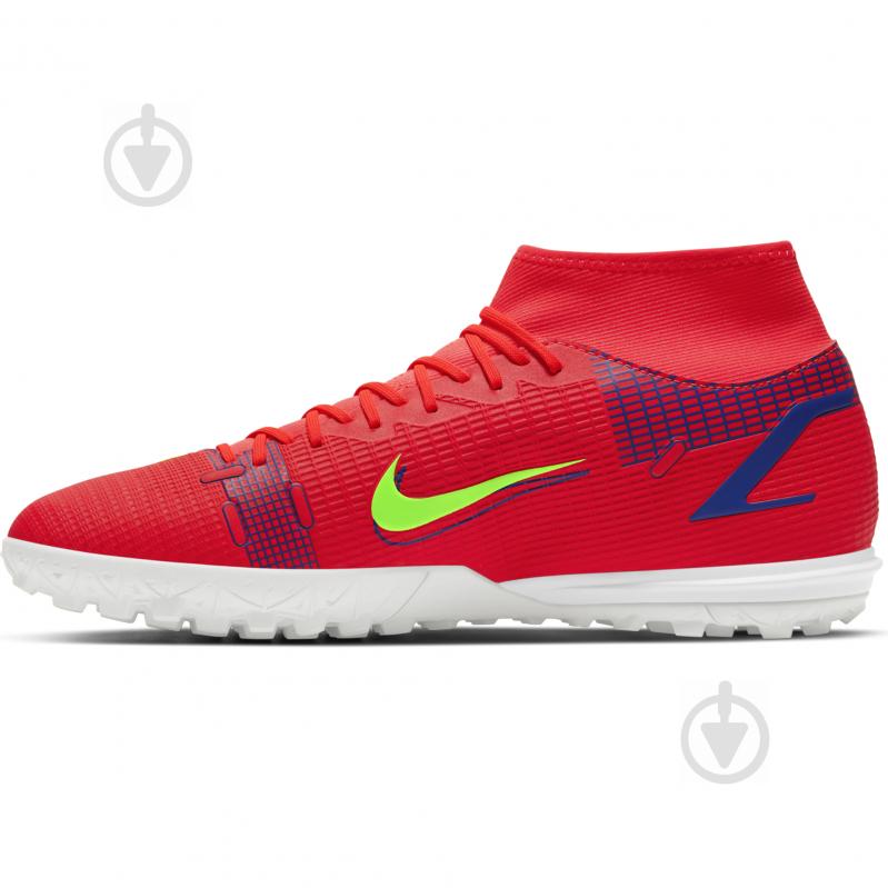 Cороконіжки Nike Mercurial Superfly 8 Academy TF CV0953-600 р.45,5 червоний - фото 6