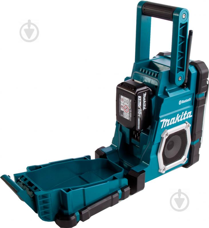 Строительная колонка Makita аккумуляторный с фукнцией Bluetooth LXT/CXT/220В DMR108 - фото 3