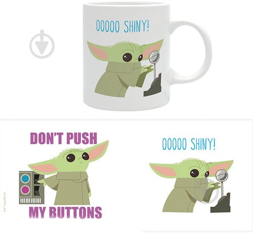 Чашка FSD The Mandalorian - Mug Baby Yoda Chibi (ABYMUG823) - фото 3