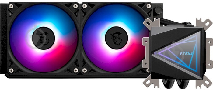 Система водного охлаждения MSI MAG CoreLiquid I240 Black - фото 1 Система водного охлаждения MSI MAG CoreLiquid I240 Black - фото 1