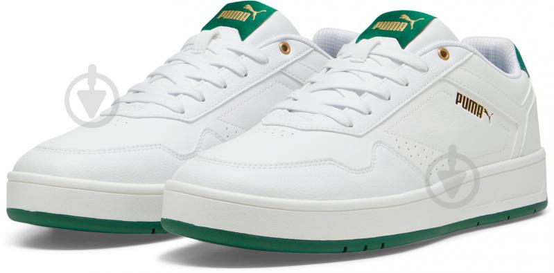 Кроссовки мужские демисезонные Puma COURT CLASSIC 39501803 р.43 белые - фото 3