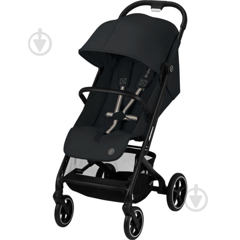 Коляска прогулянкова Cybex Beezy Magic Black з бампером - фото 1 Коляска прогулянкова Cybex Beezy Magic Black з бампером - фото 1