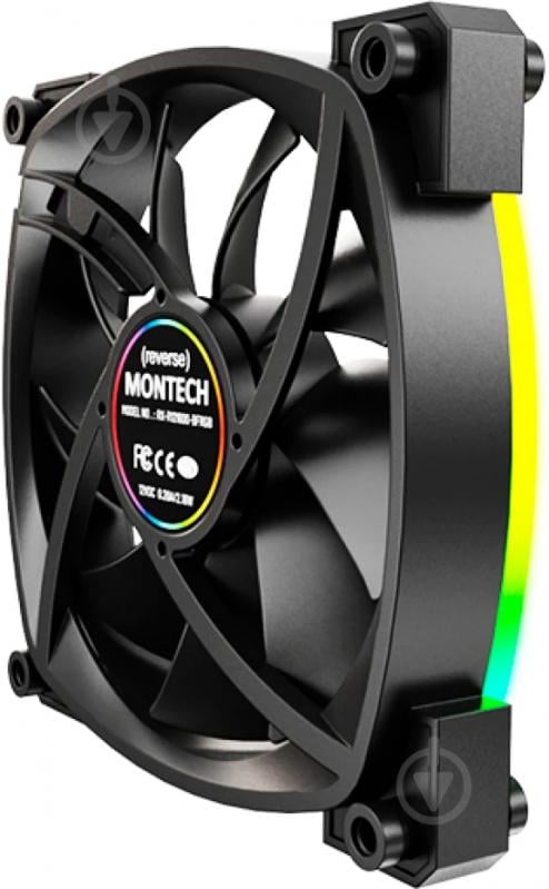 Набор вентиляторов для корпуса Montech RX120 PWM 3 in 1 Black - фото 7 Набор вентиляторов для корпуса Montech RX120 PWM 3 in 1 Black - фото 7