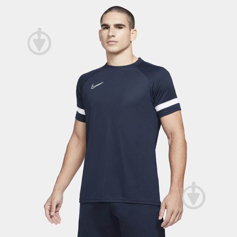 Футболка Nike M NK DF ACD21 TOP SS CW6101-451 р.2XL темно-синій - фото 1