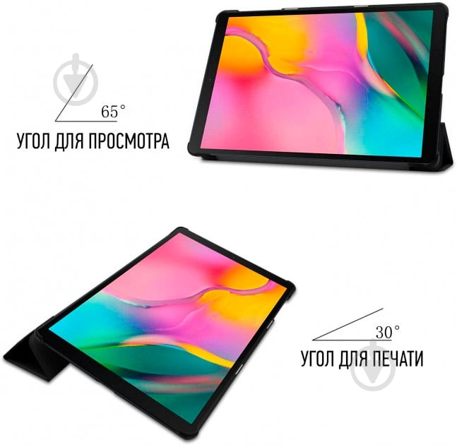 Чохол для планшету AIRON Premium для Samsung Galaxy Tab S5E (SM-T720 / SM-T725) 10.5" black (4822352781007) - фото 5 Чохол для планшету AIRON Premium для Samsung Galaxy Tab S5E (SM-T720 / SM-T725) 10.5" black (4822352781007) - фото 5