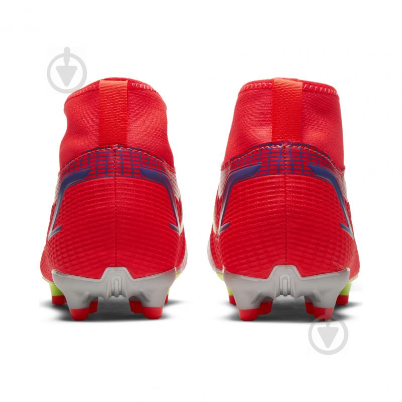 Бутсы Nike Mercurial Superfly 8 Academy FG/MG CV1127-600 р.32 красный - фото 2