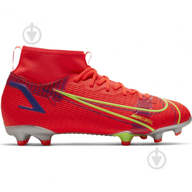 Бутсы Nike Mercurial Superfly 8 Academy FG/MG CV1127-600 р.32 красный - фото 3