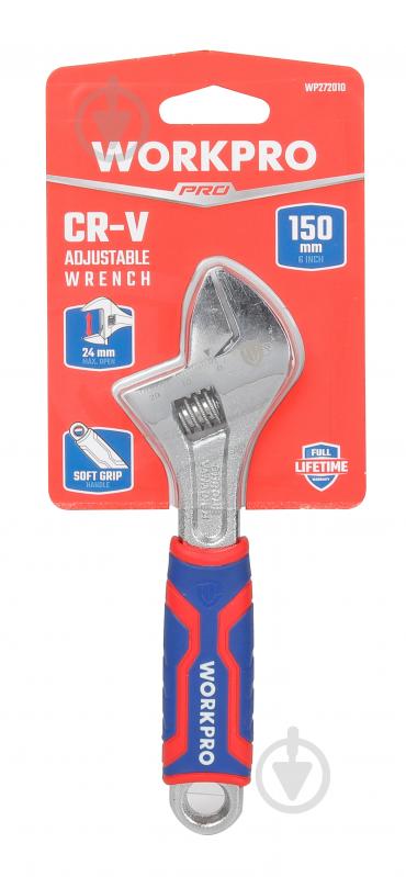Ключ 150 мм CR-V PRO WORKPRO WP272010 WP272010 - фото 5