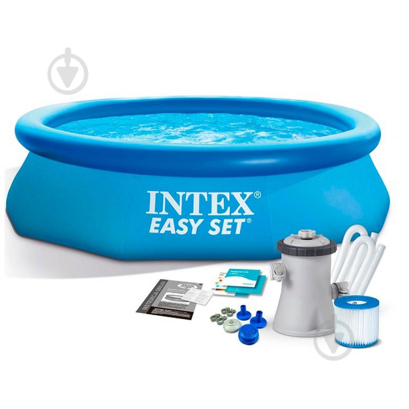 Басейн надувний Intex 305x76 см 3853 л 28122 - фото 1 Басейн надувний Intex 305x76 см 3853 л 28122 - фото 1