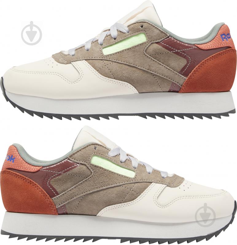 Кросівки жіночі демісезонні Reebok CL LTHR RIPPLE FX2991 р.37 - фото 7