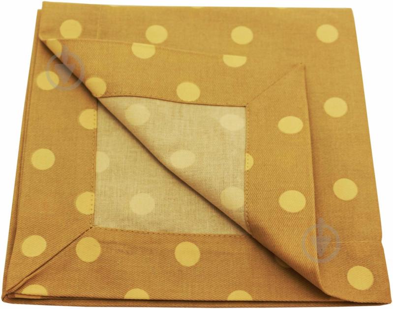 Салфетка Прованс Горох 40x40 см бежевый - фото 2