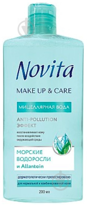 Міцелярна вода Novita Make Up & Care 500 мл - фото 1