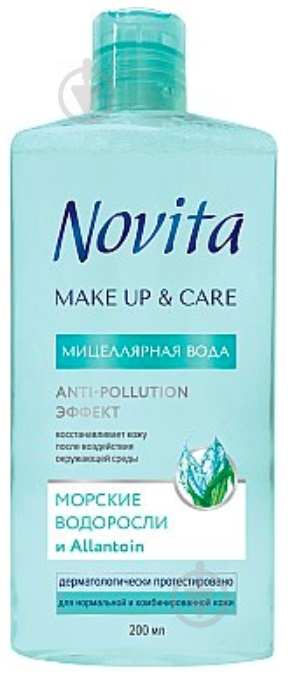 Міцелярна вода Novita Make Up & Care 200 мл - фото 1