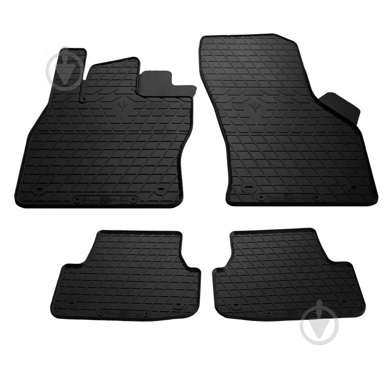 Набор ковриков Stingray VOLKSWAGEN Golf VII (2012-2020)/ SEAT Leon III (5F) (2012-2019)/ Audi A3 (8V) 1024344 модельные - фото 1