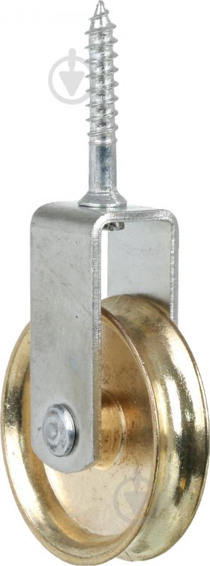 Блок одинарный с саморезом 50 мм - фото 1