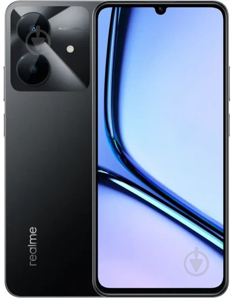 Смартфон Realme NOTE 60X 3/64GB marble black (RMX39383/64 BLACK) - фото 1 Смартфон Realme NOTE 60X 3/64GB marble black (RMX39383/64 BLACK) - фото 1
