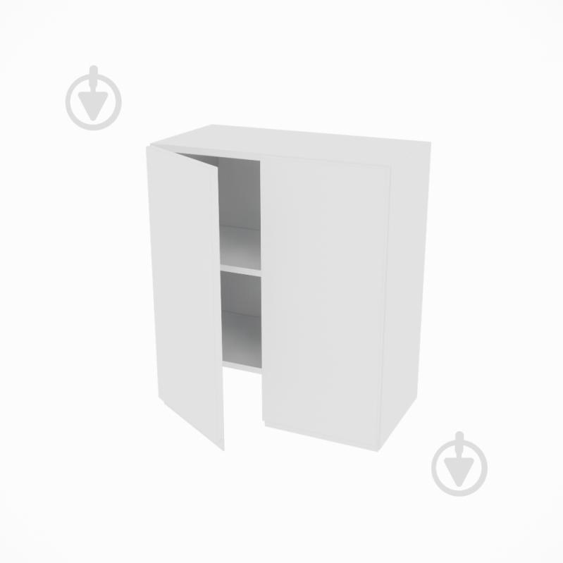 Шкаф Влада (В 60 под вытяжку (720)) белый шелк/белый Світ Меблів - фото 2 Шкаф Влада (В 60 под вытяжку (720)) белый шелк/белый Світ Меблів - фото 2