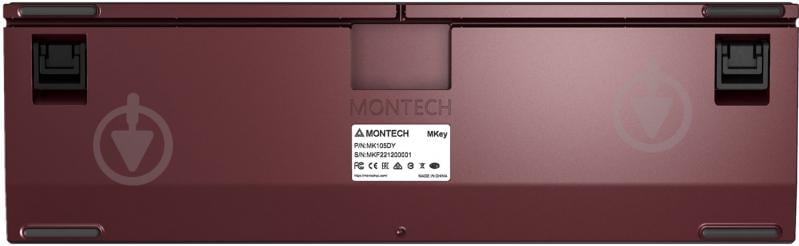 Клавиатура Montech Full size DR USB (MK105DR) grey - фото 4