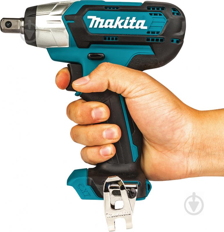 Гайковерт ударный аккумуляторный Makita CXT TW141DZ - фото 2