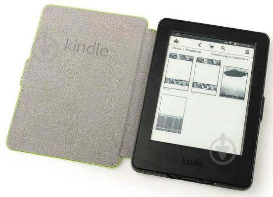 Чохол-книжка AIRON Premium для Amazon Kindle PaperWhite (2015-2016) green (4822356754495) - фото 5