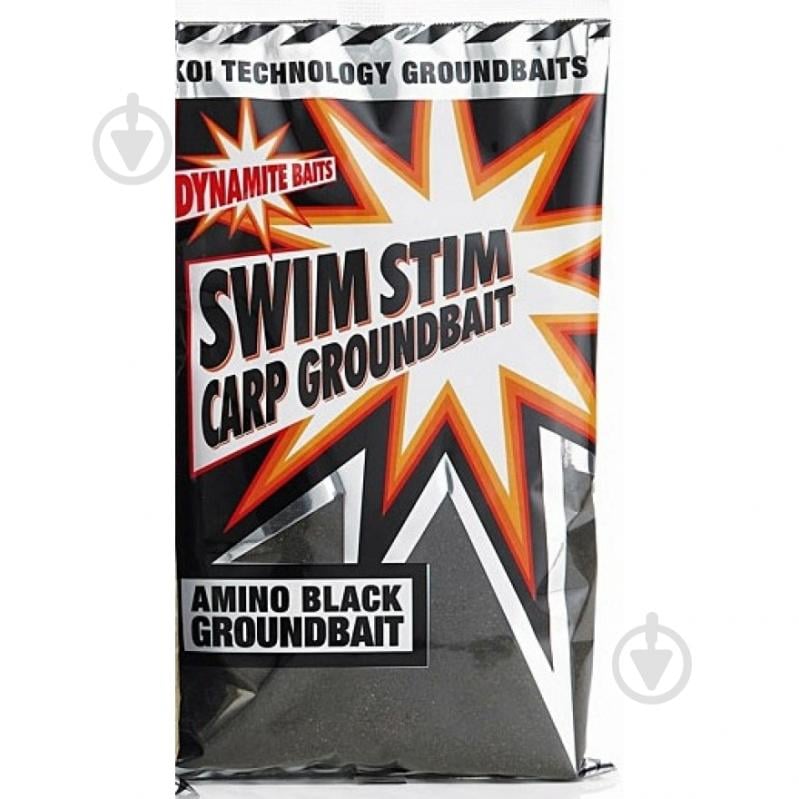 Принада Dynamite Baits BLACK 900 г Swim Stim - фото 1