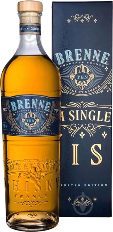 Виски Brenne односолодовый 10 yo 48% 0,7 л - фото 1 Виски Brenne односолодовый 10 yo 48% 0,7 л - фото 1