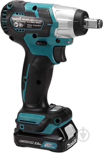 Гайковерт ударний акумуляторний Makita CXT TW161DZ - фото 11