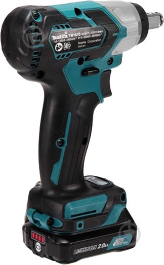 Гайковерт ударний акумуляторний Makita CXT TW161DZ - фото 12