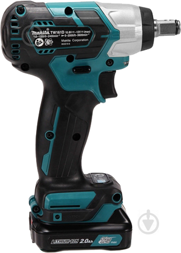 Гайковерт ударний акумуляторний Makita CXT TW161DZ - фото 14