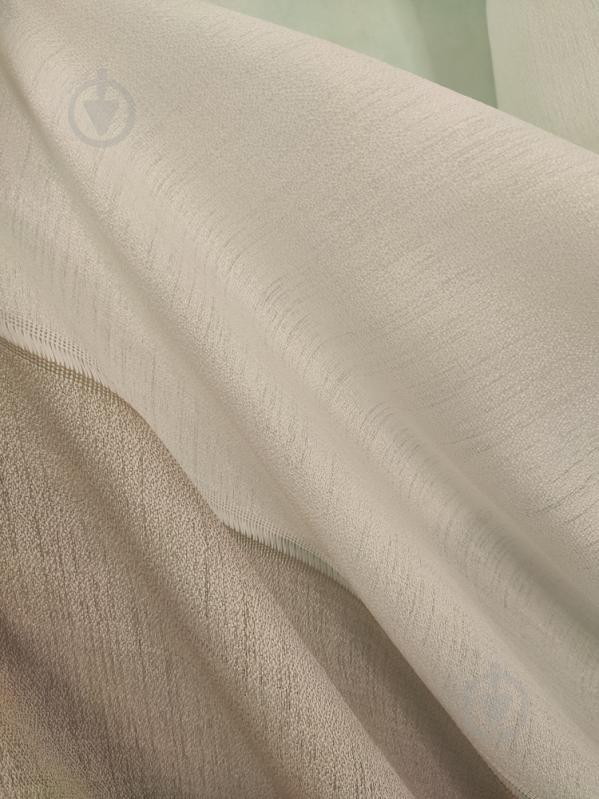 Тюль Плотная с мережкой 600x285 бежевый Декор-ін - фото 4 Тюль Плотная с мережкой 600x285 бежевый Декор-ін - фото 4