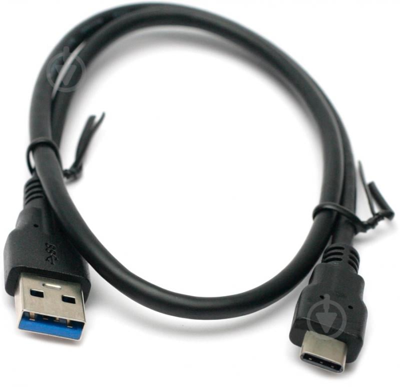 Кабель PowerPlant USB 3.0 Type-C – USB 1м - фото 1