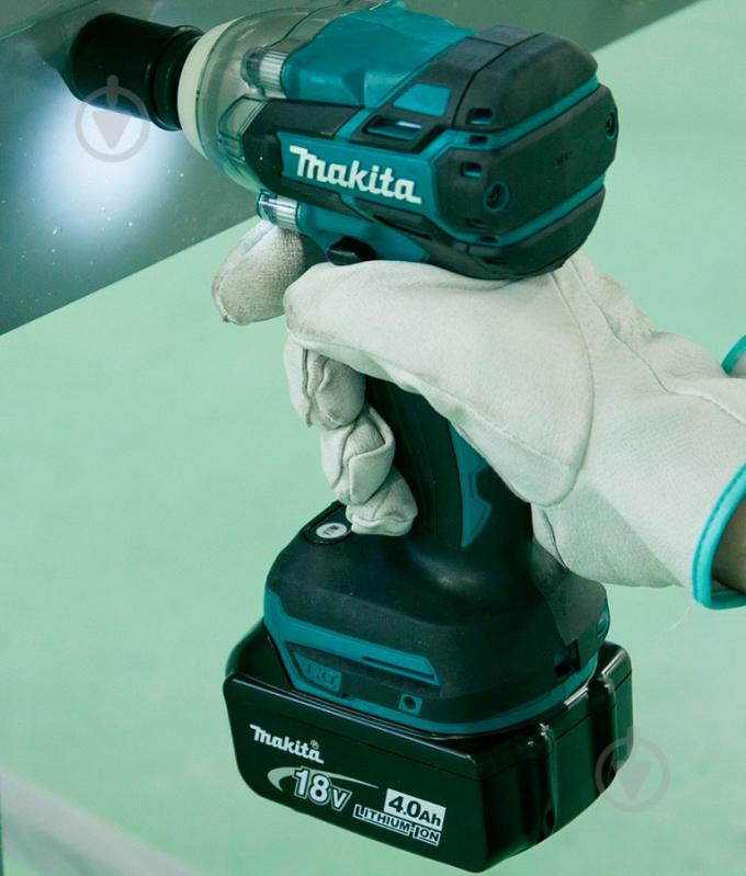 Гайковерт ударный аккумуляторный Makita LXT DTW281Z - фото 3