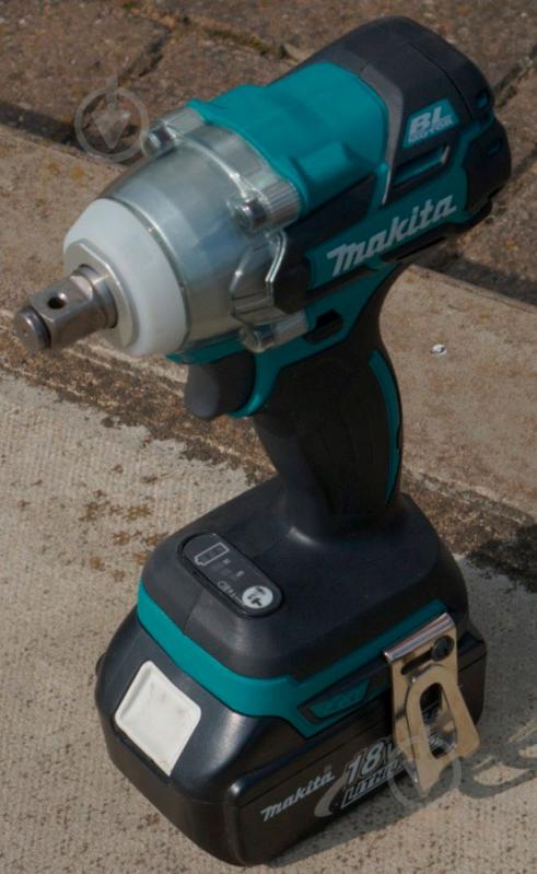 Гайковерт ударный аккумуляторный Makita LXT DTW281Z - фото 4