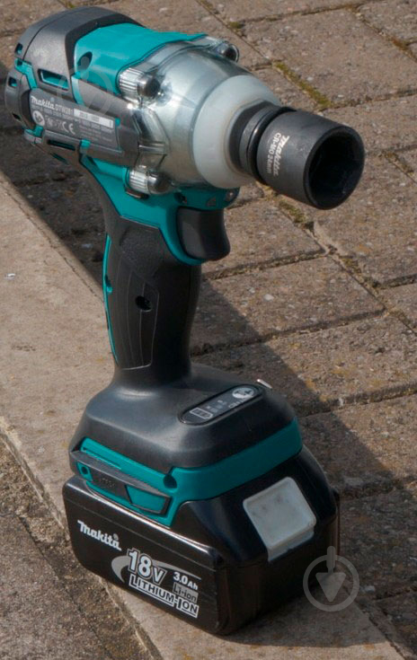 Гайковерт ударный аккумуляторный Makita LXT DTW281Z - фото 5