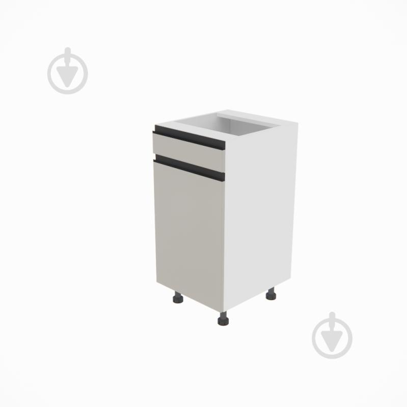 Тумба нижняя Софи ( Н 40 ДШ LUX левая) кашемир/белый Світ Меблів - фото 1 Тумба нижняя Софи ( Н 40 ДШ LUX левая) кашемир/белый Світ Меблів - фото 1