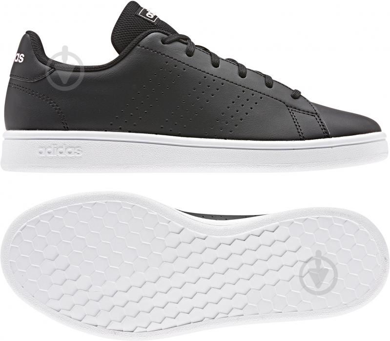 Кроссовки женские демисезонные Adidas ADVANTAGE BASE EE7511 р.36 2/3 черные - фото 6