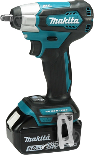 Гайковерт ударный аккумуляторный Makita LXT DTW180RFE - фото 1