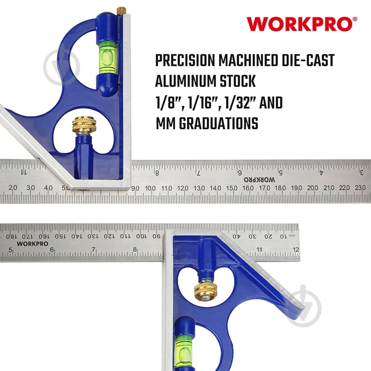 Уровень для складных линеек WORKPRO WP264002 PRO - фото 3
