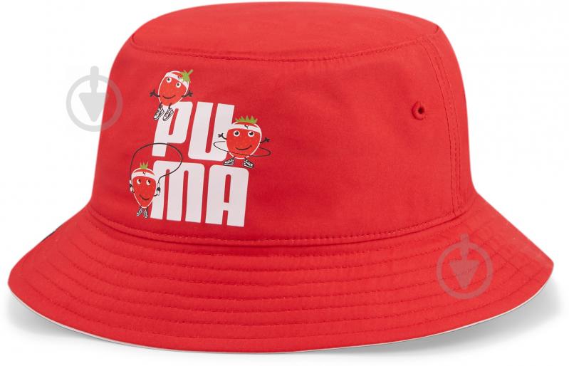 Панама Puma Fruits Bucket Hat 02370102 р.OSFC красный - фото 1