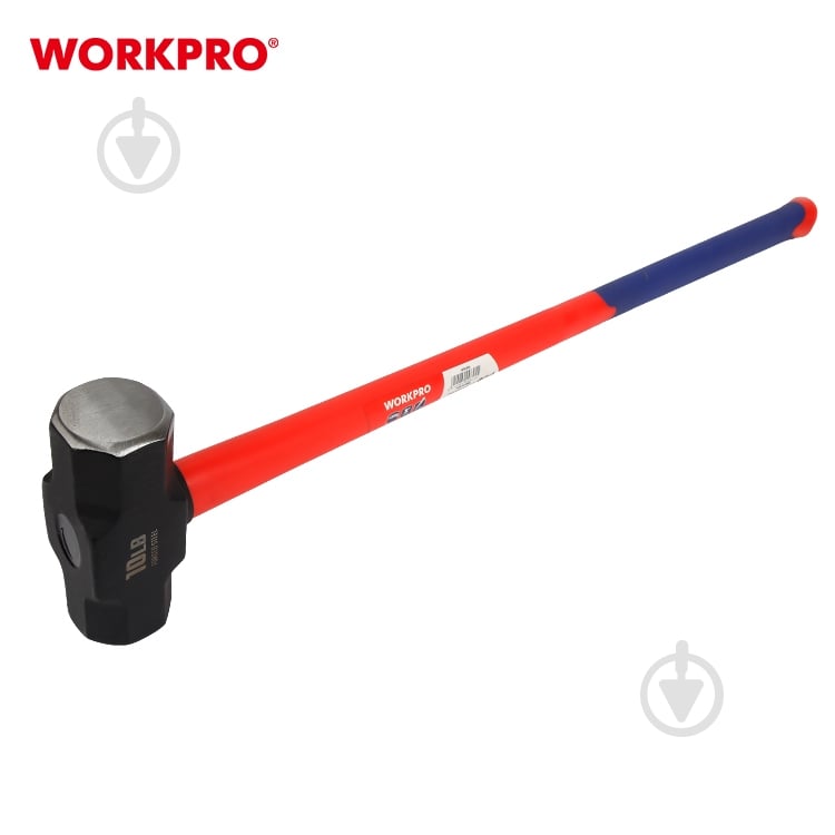 Кувалда WORKPRO 4500 гр стекловолоконная ручка PRO WP241034 - фото 3 Кувалда WORKPRO 4500 гр стекловолоконная ручка PRO WP241034 - фото 3