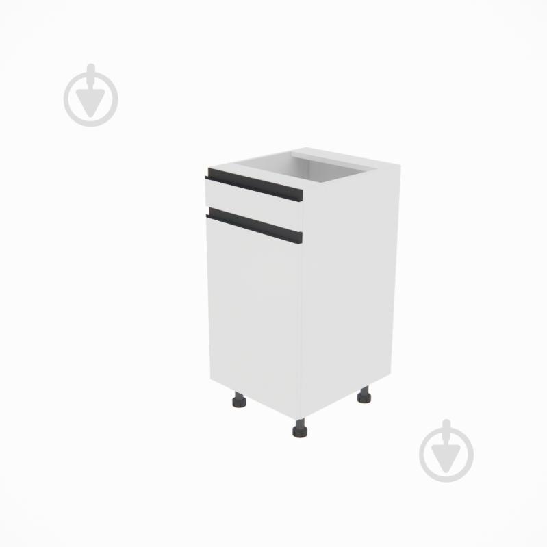 Тумба нижняя Софи ( Н 40 ДШ LUX правая) белый/белый Світ Меблів - фото 1 Тумба нижняя Софи ( Н 40 ДШ LUX правая) белый/белый Світ Меблів - фото 1