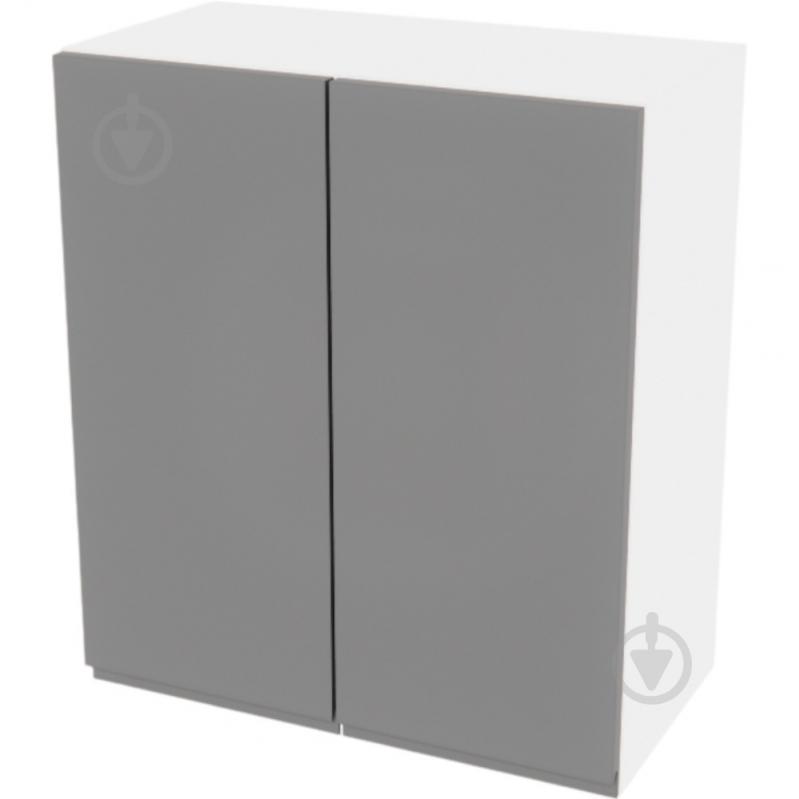 Шафа Влада (В 60 під витяжку (720)) графіт/білий Світ Меблів - фото 1 Шафа Влада (В 60 під витяжку (720)) графіт/білий Світ Меблів - фото 1