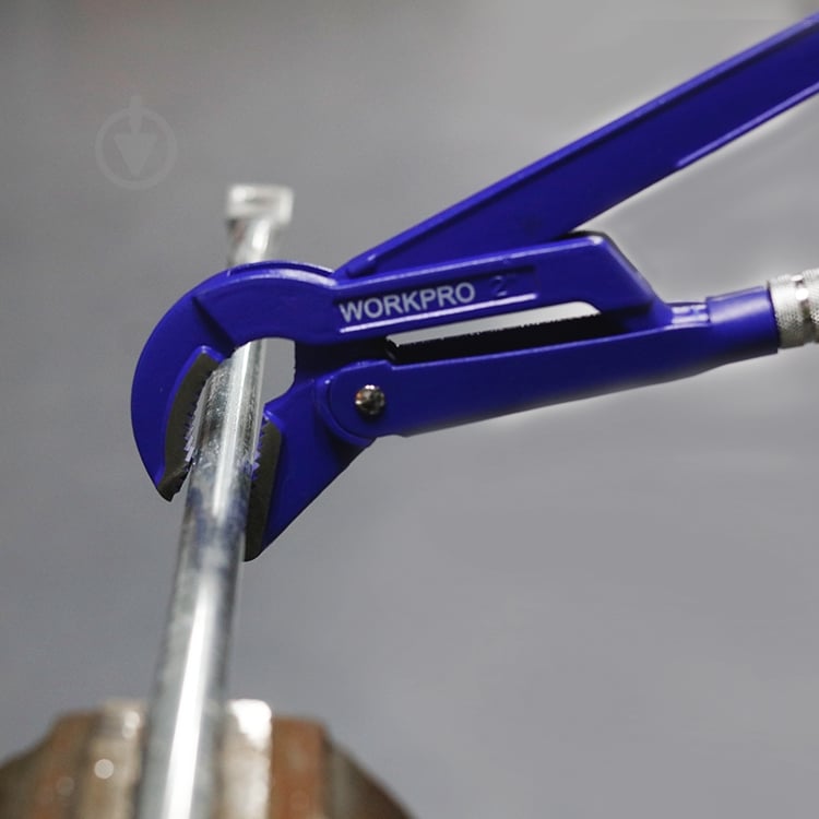 Ключ (газовый) 50MM(2") 90° PRO WORKPRO WP302014 - фото 4