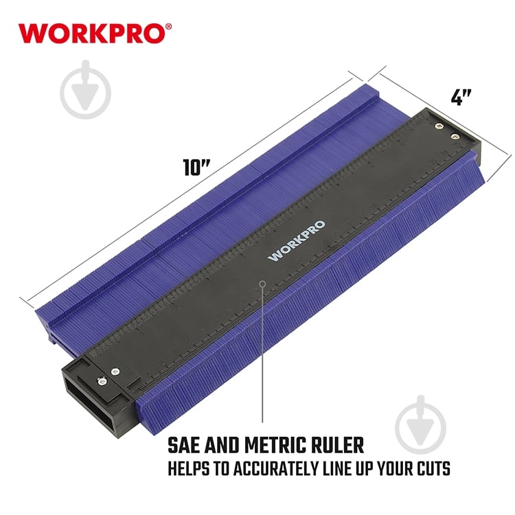 Кутомір WORKPRO 250 мм PRO WP269001 - фото 2