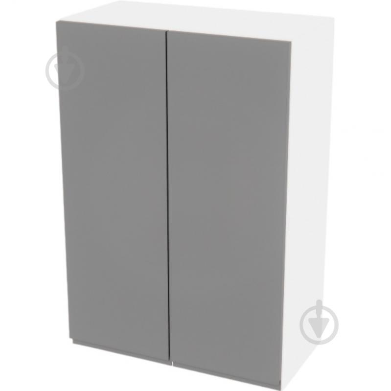 Шафа Влада (В 60 під витяжку (920)) графіт/білий Світ Меблів - фото 1 Шафа Влада (В 60 під витяжку (920)) графіт/білий Світ Меблів - фото 1