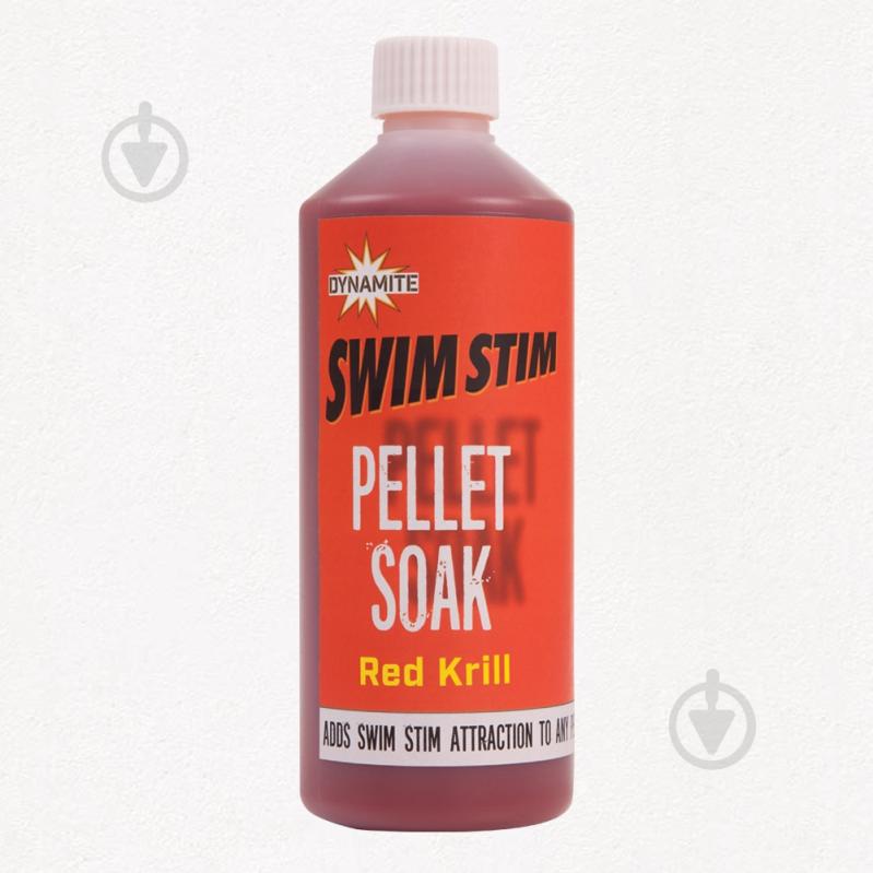 Ликвид Dynamite Baits PELLET SOAK - RED KRILL 500 г криль - фото 1