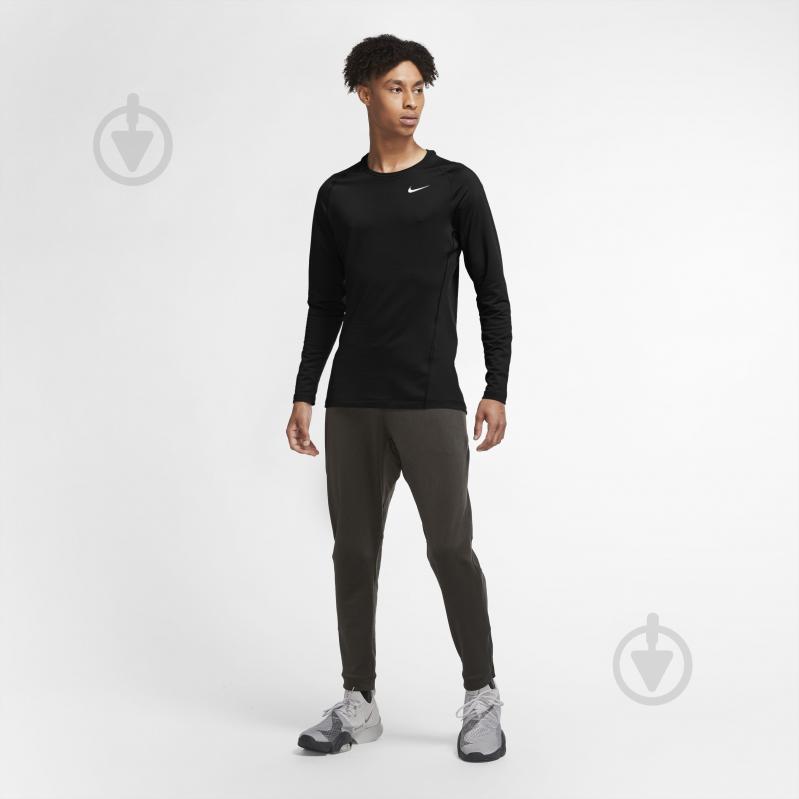 Футболка Nike M NP TOP WARM LS CREW CU6740-010 р.S черный - фото 7